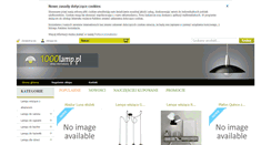 Desktop Screenshot of 1000lamp.pl